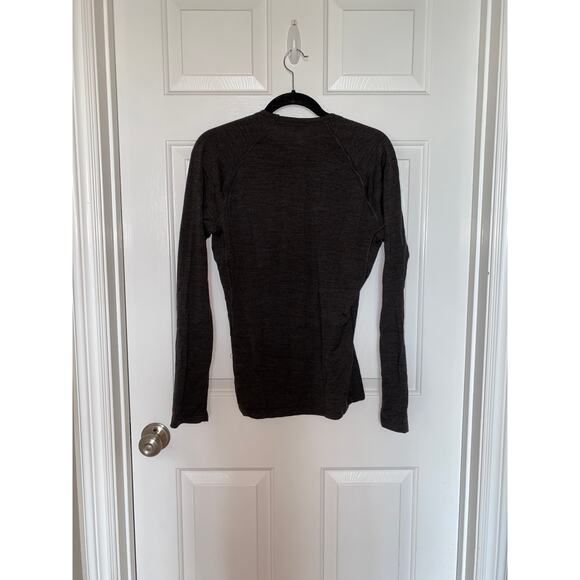 Icebreaker Bodyfit 200 New Zealand Merino L/S Baselayer  Top Brown Large *flaw - Picture 3 of 4